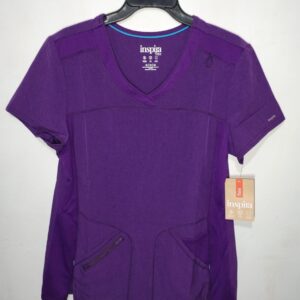 Camisa en antifluido para mujer  Talla M Morado