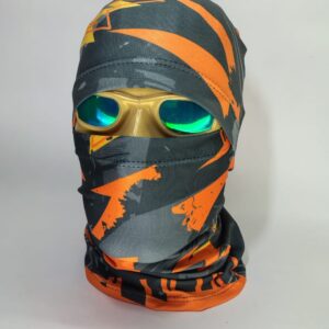 Balaclava Pasamontañas Sublimada en Polilicra Balaclava "Ignición"