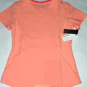 Camisa en antifluido Color Salmón talla XS