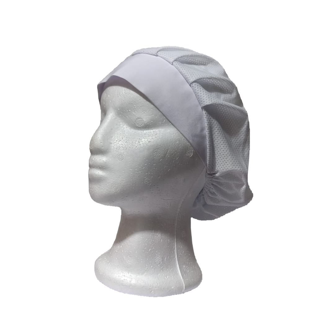 Cofia Malla Mujer Blanca