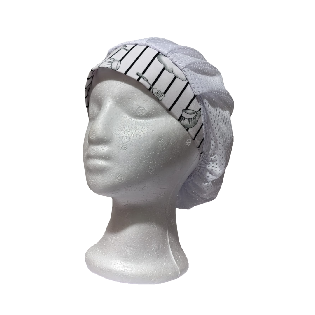 Cofia Malla Mujer Estampada